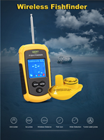 Localizador de Peces GPS Marino con Pantalla LCD LED de Escaneo Lateral, Soporte ABS Impermeable IP68