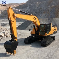 Excavatrice sur chenilles hydraulique YUNTU YT-200 YT-210 de 20 et 21 tonnes pour la construction et l'exploitation minière