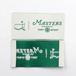 工厂更便宜的坎特伯雷服装尺寸标签服装品牌Fabiani编织标签定制服装标签 - Product Image 2