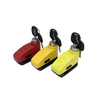 Antivol à disque en alliage de zinc rechargeable USB-C pour motos et VTT, sécurité 110 dB anti-vol