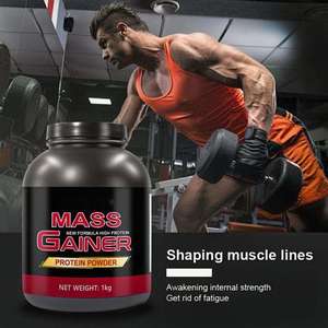 Mass Gainer Proteine in Polvere Private Label 1KG Integratore Fitness Proteine in Polvere Mass Gainer - Product Image 5