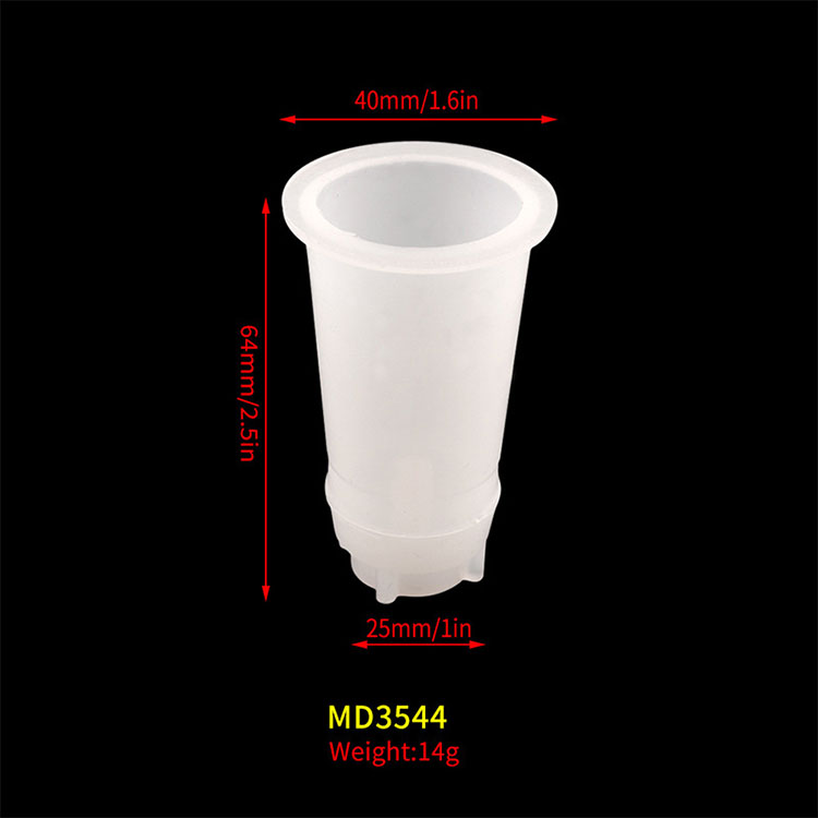 Blanc 3544 Tige Cylindrique Simple