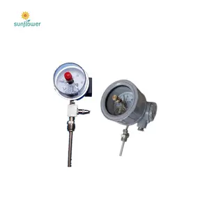 Customize picture of bimetal thermometer temperature gauge