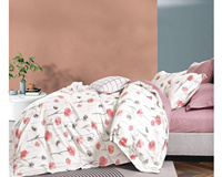 Parures de lit imprimées personnalisées en coton de qualité hôtelière, nouvelles parures de lit de luxe imprimées, ensembles de draps imprimés