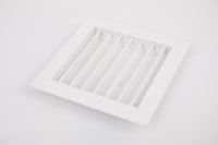 Système de ventilation du climatiseur grille de déviation simple en aluminium pour cvc