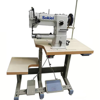 Machine à coudre industrielle multifonctionnelle de qualité supérieure, robuste, à point droit, pour vêtements, jeans, tentes, coussins et cuir