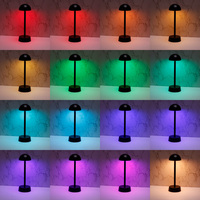 Lampe de bureau rechargeable à DEL avec télécommande et socle de chargement inductif Lampe de table sans fil