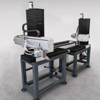 Robot linéaire à cantilever homologué CE pour la manutention de matériaux de découpe laser, optimisation de l'espace au sol et système de glissement dynamique