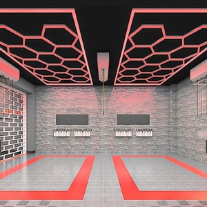 Hanyin lục giác LED ánh sáng cá nhân tùy chỉnh xách tay rửa xe thiết bị LED làm việc ánh sáng - Product Image 2