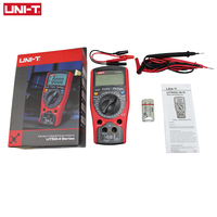 UNI-T Multimeter Digital Mini UT50A 750V AC/DC Voltmeter Ammeter Penguji Kapasitor Uji Resistansi Tampilan 1999 Digit 2nF-200F