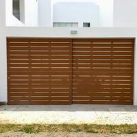 Papan Pembatas Komposit Kayu Plastik Tradisional untuk Luar Ruangan dengan Permukaan Tahan Air dan Desain Serat Kayu untuk Penggunaan di Taman