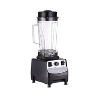 Mixeur de Cuisine Professionnel 2L 1300W à Vitesse Variable 9 Vitesses 25000 tr/min 6 Lames en Acier Inoxydable pour Smoothies Jus Extérieur Hôtel