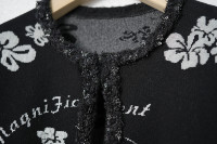 Veste d'hiver décontractée pour femmes Design matelassé Broderie faite à la main Robe Kimono Suzani Produit tricoté en vrac Décoré Fleurs florales