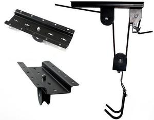 Porte-<span class=keywords><strong>vélo</strong></span> mural Poulie de garage Support de rangement de <span class=keywords><strong>vélo</strong></span> de <span class=keywords><strong>plafond</strong></span> Support de suspension de <span class=keywords><strong>vélo</strong></span> Poulie élévatrice - Product Image 3