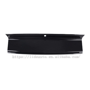 Accesorios para <span class=keywords><strong>coche</strong></span>, pintura de Piano, placa de <span class=keywords><strong>matrícula</strong></span> trasera negra para 2015 + Ford Mustang - Product Image 1
