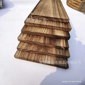 Tablero de Madera Maciza Rectangular, Tamaño Personalizable, Diseño Rústico, para Estantes o Pisos Interiores - Product Image 5