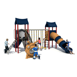 Ensemble de jeux d'extérieur sur le thème du jardin MT-LHY029 pour enfants, avec toboggan, pour les zones résidentielles, les communautés et les parcs - Product Image 1