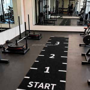 Césped Artificial de Alta Densidad para Gimnasio HYROX Match Sled Push Runway, Suelo de Césped Artificial para Gimnasio, Soporte para Césped Artificial, Tamaño, Logotipo, Gráficos - Product Image 5