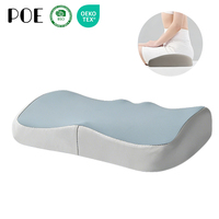 Coussin de siège ergonomique pour étudiants, rembourrage en mousse à mémoire de forme, matériau 100% polyester, amovible, lavable, personnalisable pour une utilisation en classe