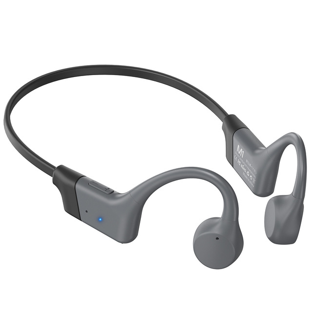 HS1 Bone Conduction Headphones Open Ear Wireless Sports Earphones BT 5.4 Long Battery IP55 Waterproof Headset for Running