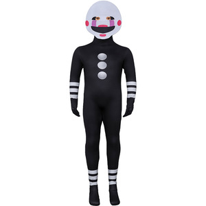Masked Man Cosplay Bodysuit Adult Unisex Halloween <b>Costume</b> With Label And Tags - Product Image 1