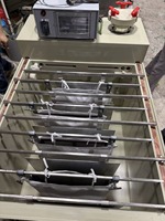 Machine d'électrolyse d'argent à haute densité de courant 50 kg/jour, pureté 99,99 %, système de filtration et de circulation, PLC, 220 V, pompe et moteur 1