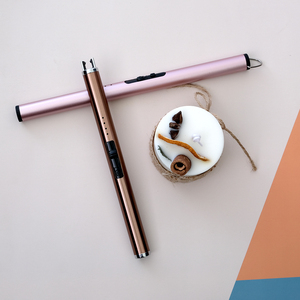 New USB có thể sạc lại Plasma ARC điện nhẹ hơn kim loại dài Windproof cho nến Home ngoài trời số lượng lớn bán buôn - Product Image 5