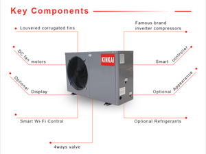 China High Quality Ground Source Water to Water Heat Pump Heater <strong>Heating</strong> <strong>System</strong> - Product Image 4