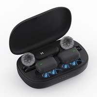 Tokdance professionnel portable sans fil Lavalier Microphone Portable Mic Live Streaming Smartphones Stage Mobile Blogging Type C