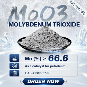 Ossido di Molibdeno 99,9% Min CAS1313-27-5 Prezzo Ossido di Molibdeno MoO3 Catalizzatore Triossido di Molibdeno - Product Image 1