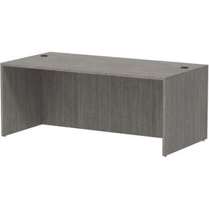 Coque de bureau droite Alera Valencia Series 71'' x 35,5'' x 29,63'' gris pour usage professionnel - Product Image 5