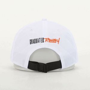 OEM Custom Sporty Common 6 Panel White Quick Dry Sports Baseball Cap Embroidery Logo Golf Dad <b>Hat</b> - Product Image 5