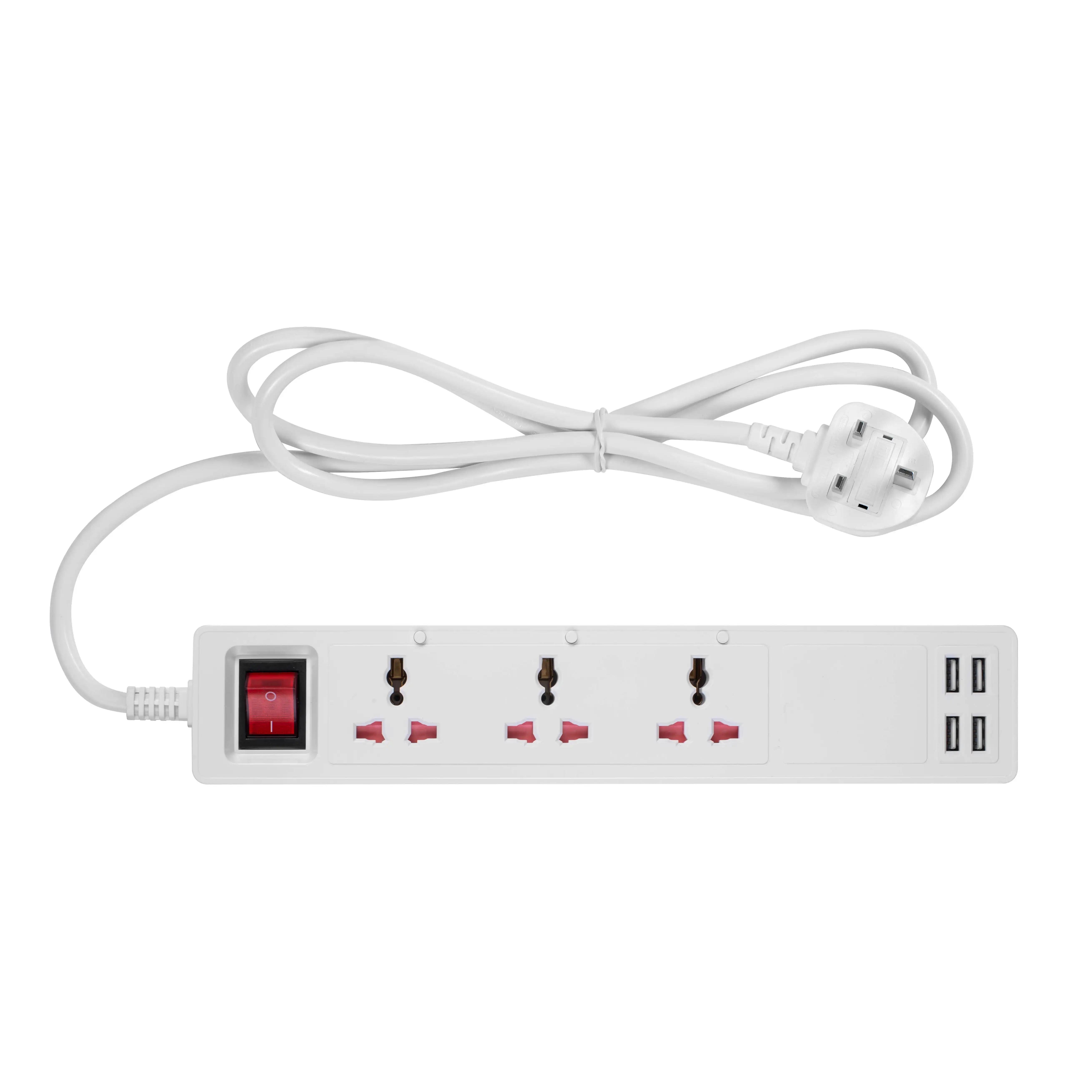 Super September Universal Power Strip Surge Protector Extension Socket Standby Off Outlet with plug