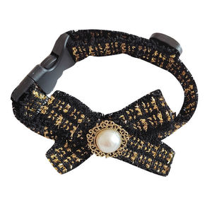Collier pour animaux de compagnie accessoire chat écharpe chien collier mignon petit vent parfumé décoration perle réglable en gros - Product Image 5