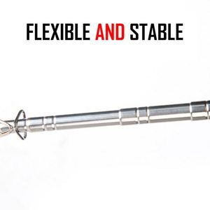 Bastón telescópico para guía turístico, asta para bandera, mástil telescópico para pancartas - Product Image 4