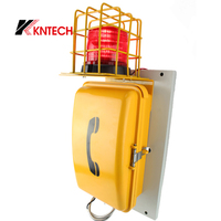 Téléphone industriel VoIP KNSP-01-D8D21, téléphone d'urgence résistant aux intempéries IP66