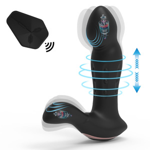 Tapón Anal de Silicona de Alta Calidad con 10 Vibraciones Intensas, Masajeador de Próstata Masculino, Juguete Anal Vibrador Premium para Placer Sexual - Product Image 2