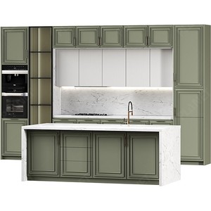 Paquete de 2 muebles de madera coloridos de <span class=keywords><strong>Formica</strong></span> de PVC europeo moderno estándar de EE. UU. Cocina Modular - Product Image 1