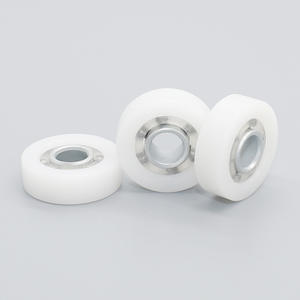 Factory Direct Supply Small POM Plastic 6*19*6mm <b>Pulleys</b> DR19 Flat Wheel Without Screws Wholesale - Product Image 4