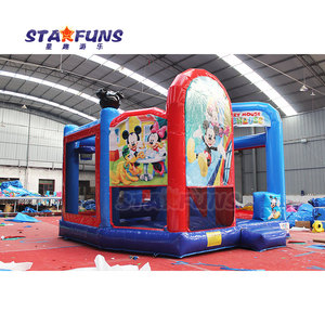 6 en 1 7in1 Commercial <span class=keywords><strong>Mickey</strong></span> <span class=keywords><strong>Jumper</strong></span> Mouse Bounce House 4 en 1 5 en 1 Château gonflable avec toboggan Combo - Product Image 3