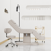 Table d'Extension de Tatouage et Spa Union Win, Housse de Table de Massage Faciale de Luxe, Lit de Soins Électrique Incurvé pour Salon de Beauté et Cils