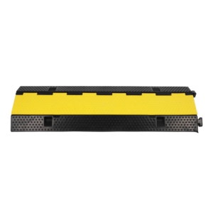Flexible 1000mm Rubber 3 Channel <strong>Anti</strong>-Pressure <strong>Speed</strong> <strong>Bump</strong> Cable Protector Hump 50mm Height 10-15mph Traffic <strong>Speed</strong> Portable Fixed - Product Image 3
