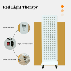 KingBriteフリッカーフリーハーフボディ600W RLP120 120 120PCSデュアルチップ660nm 850nm赤外線 & レッドグローライトセラピーパネルPdtマシン - Product Image 3