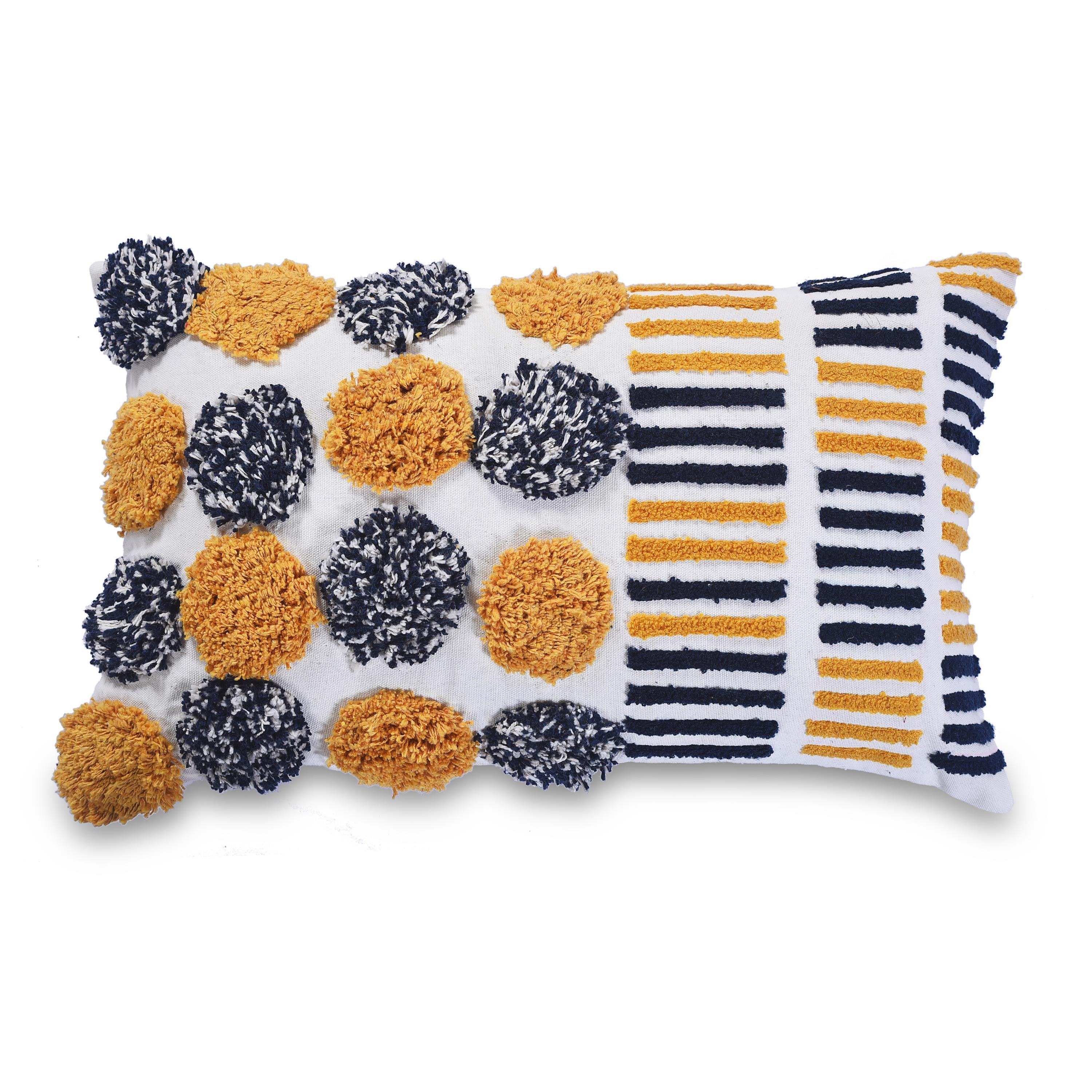 Yellow,Blue and White