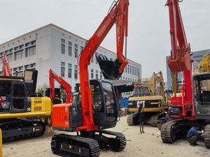 Excavadora hidráulica de cadenas Hitachi ZX70 de 7 toneladas de alta calidad, usada, pequeña, para construcción, en venta. - Product Image 4