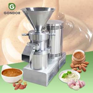 Machine à broyer et à extraire le lait pour faire du beurre de cacahuètes, du beurre de noix, du beurre de tigernut, du houmous, moulin colloïdal à partir du lait - Product Image 1