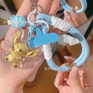 Vente en gros de pendentifs pour téléphone portable en or pur 999, <span class=keywords><strong>porte</strong></span>-clés, sacs à chaîne de dessin animé mignons et cadeaux - Product Image 3