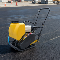 Compacteur de sol vibrant de haute qualité 66KG-270KG, facile à utiliser, double sens, pour béton et terre