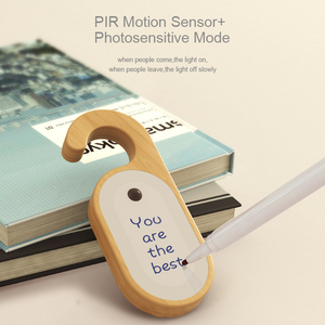 <span class=keywords><strong>Buona</strong></span> lampada da interno a Led con sensore di movimento a luce notturna illumina la bacheca con gancio - Product Image 3