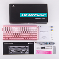 Aula Hero84 HE Magnetic Switch Keyboard Rapid Trigger 8K Polling Rate Full RGB Backlit PBT Keycaps for Competitive Game